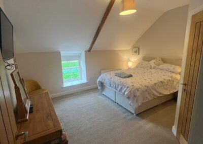 bedroom in Pennant Igyn Holiday Cottage
