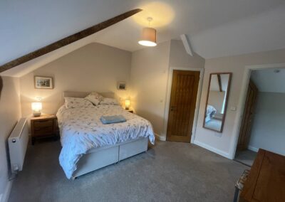 bedrrom in Pennant Igyn Holiday Cottage