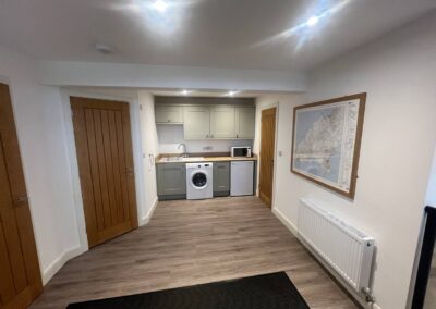 Utility room at Pennant Igyn Holiday Cottage